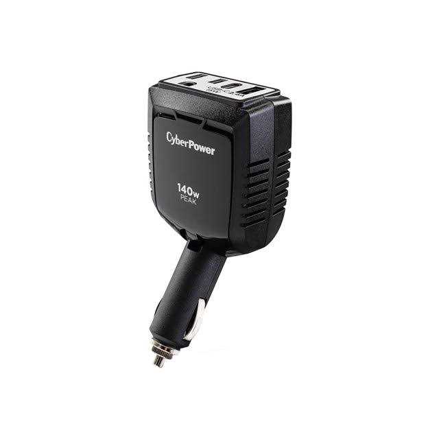 Cyberpower M140BUC 1 Outlet 140 Watt Power Inverter with 1 Usb-c & 1 Usb-a Port - Cheap Fitting
