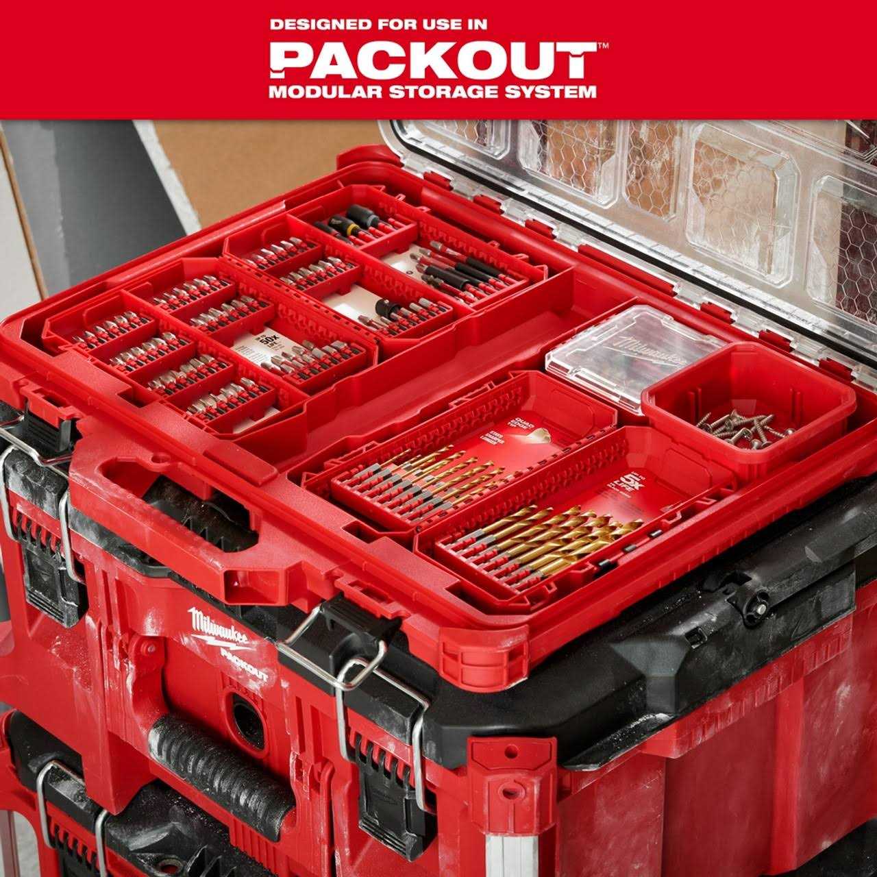 Milwaukee 48-32-9920 Customizable Small Case for Impact Driver Accessories - Cheap Fitting