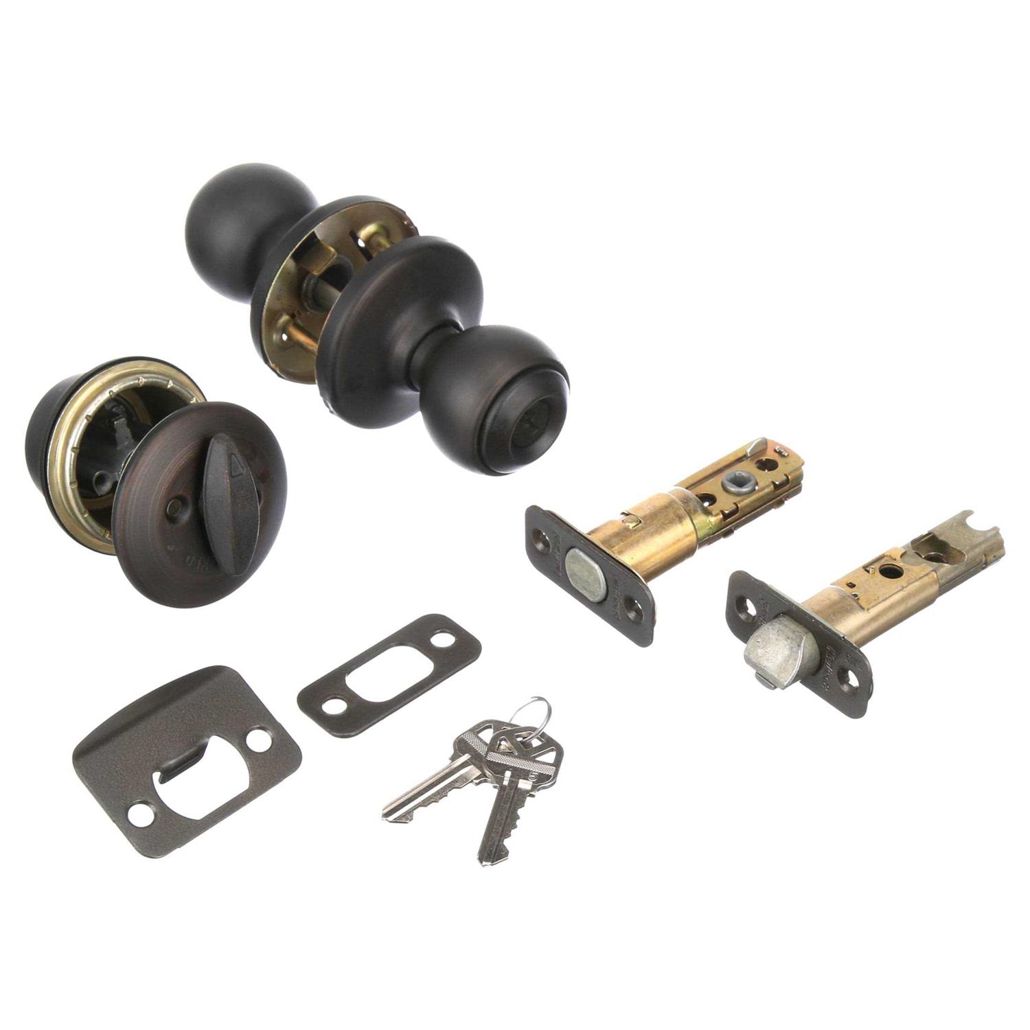 Kwikset Polo Deadbolt and Entry Knob 1-3/4 - Cheap Fitting