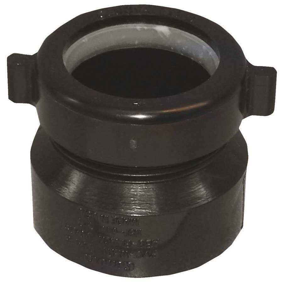 Charlotte Pipe 1-1/2 in. x 1-1/4 in. ABS DWV Trap Adapter - Cheap Fitting