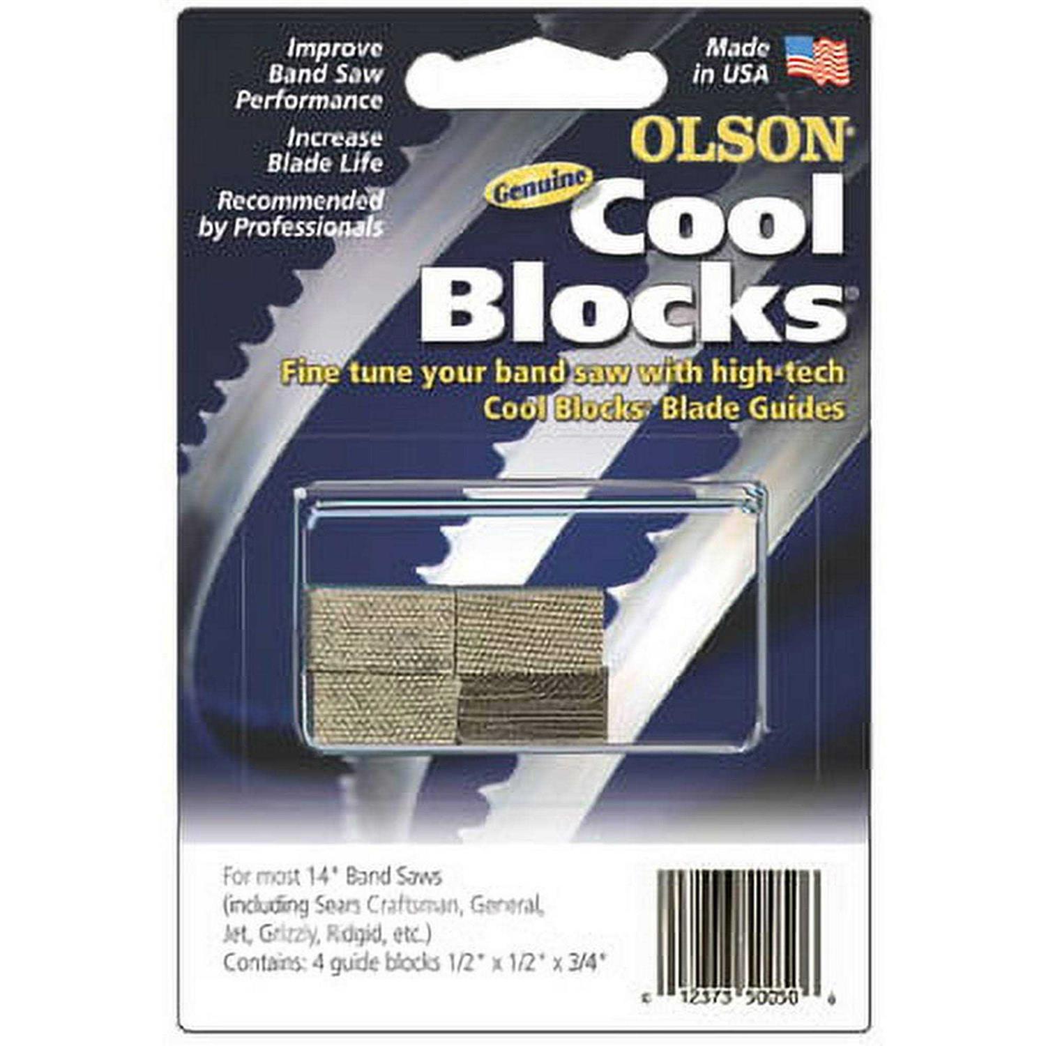 Olson Saw Band Saw Accessory Cool Blocks - Cheap Fitting