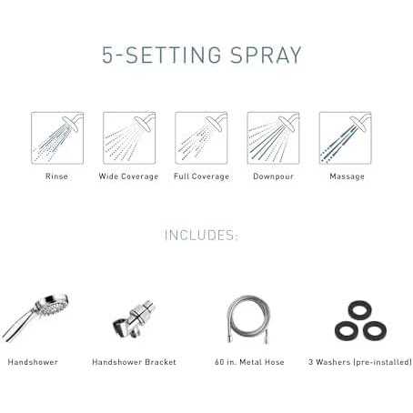 Moen Ignite Handheld Shower Chrome 20091 - Cheap Fitting