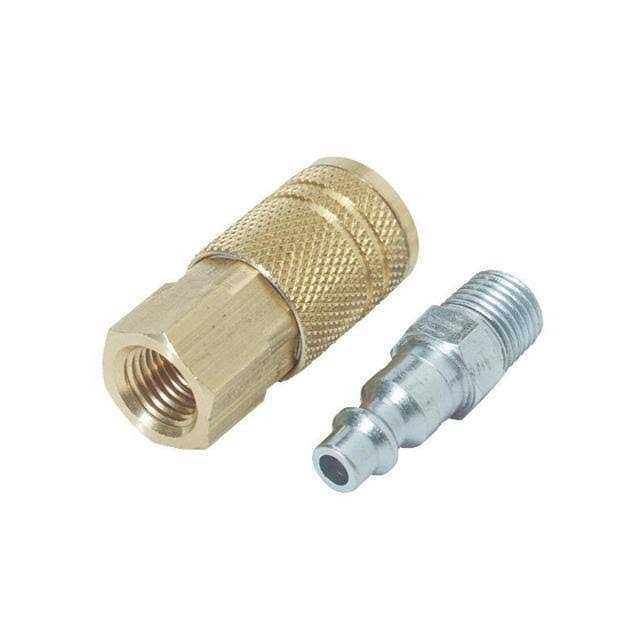 Tru-Flate 1/4 Coupler & Plug Set 13-201 - Cheap Fitting