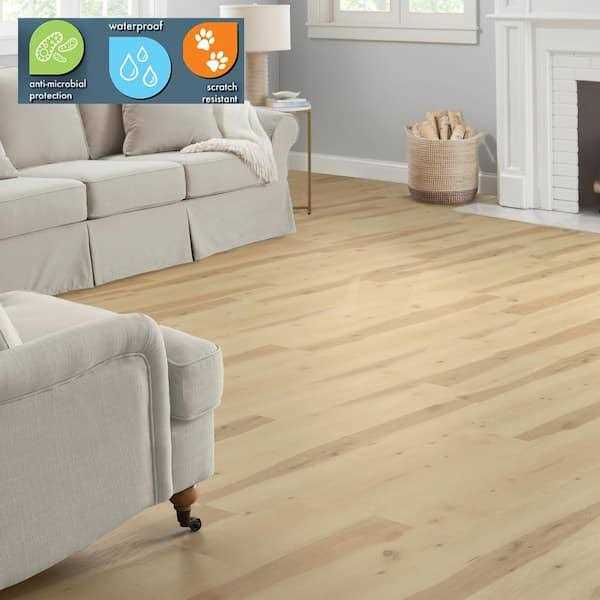 Lifeproof Luxurious Pine Wood MIL x 8.7 48 Click Lock Waterproof Luxury Vinyl Plank Flooring - Cheap Fitting