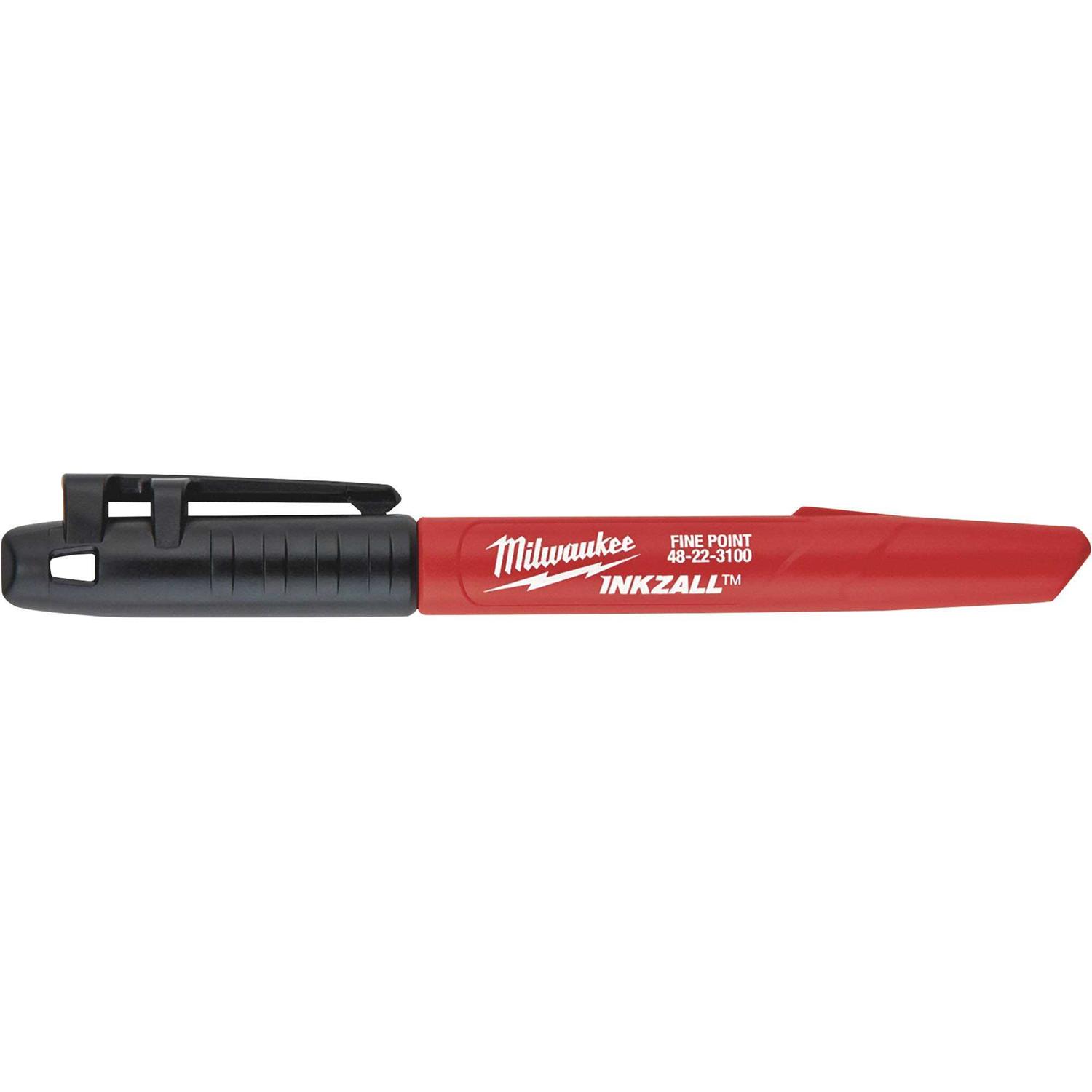 Milwaukee 48-22-3105 Black Fine Point INKZALL Marker - Cheap Fitting