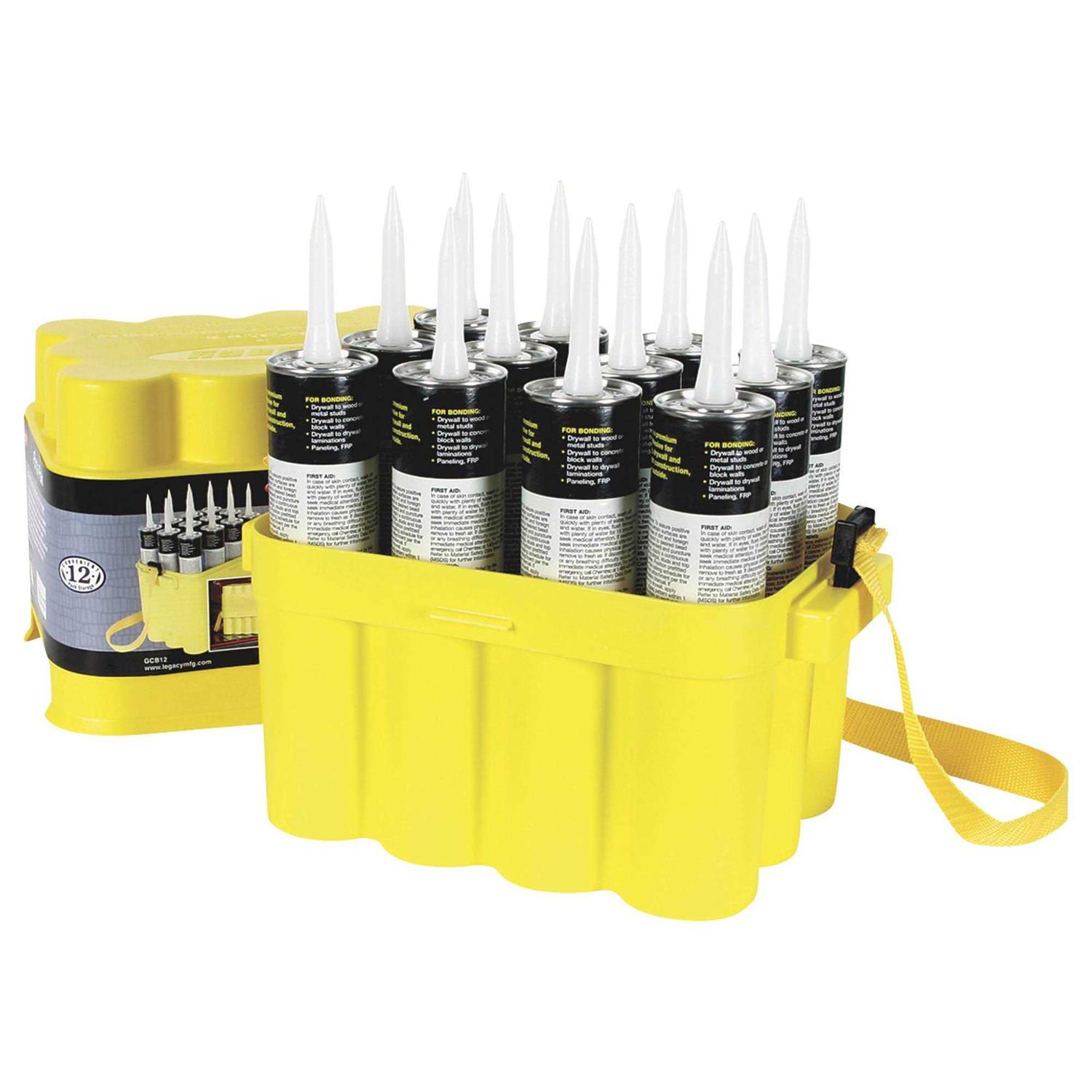 Legacy GCB12 Porta-Pak 12 Pack Grease and Caulk Tube Storage Box - Cheap Fitting