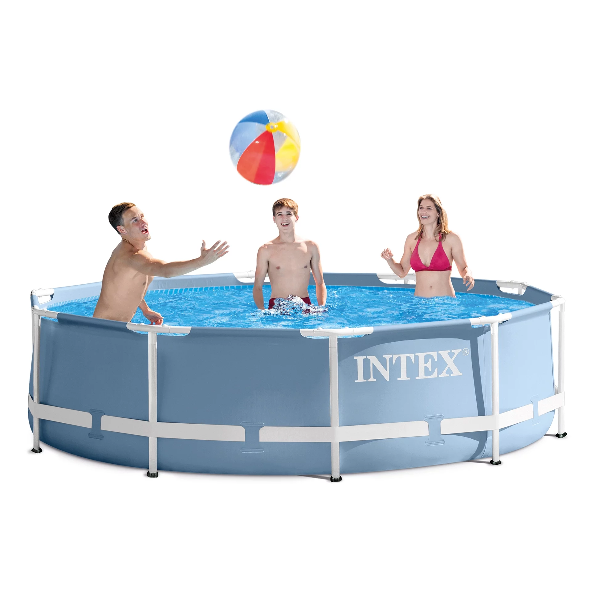 Intex 12ft X 30in Prism Frame Pool Set with Filter Pump 28711EH - Cheap Fitting