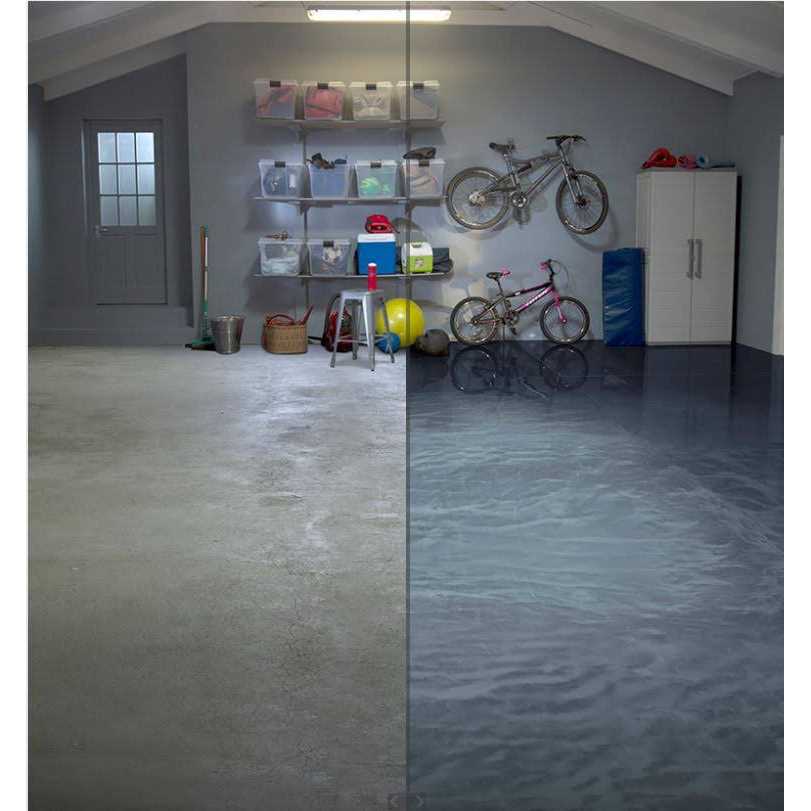 Rust-Oleum RockSolid Metallic Floor Coating Kit 286893 - Cheap Fitting