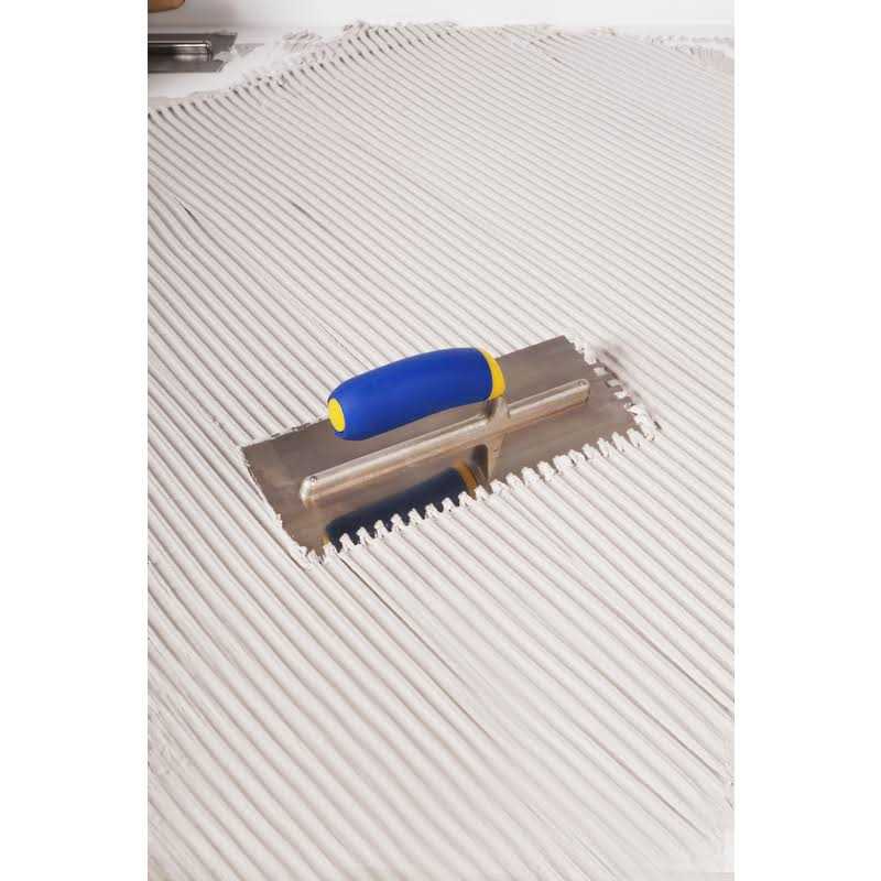 QEP Square Notch Floor Trowel - Cheap Fitting