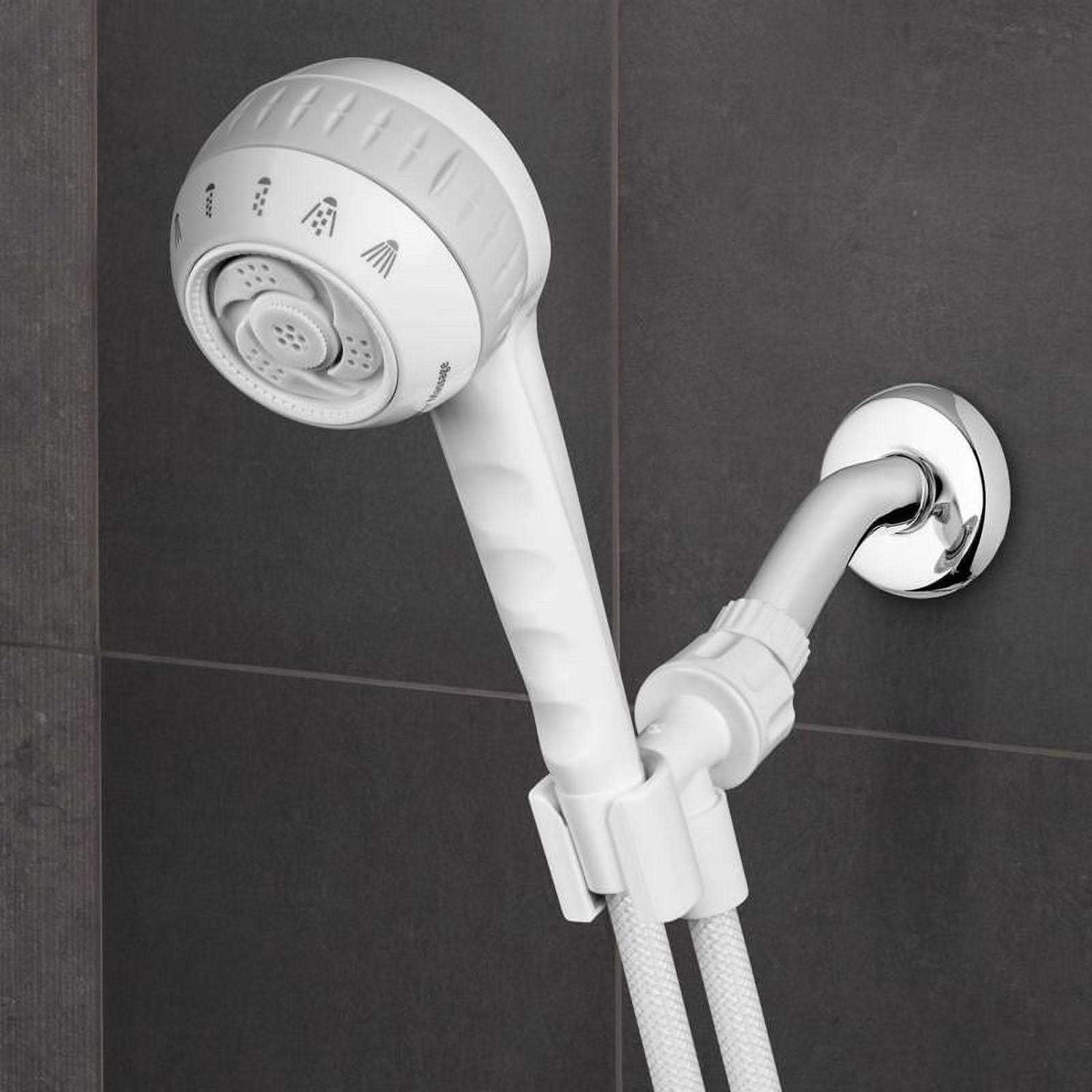 Waterpik Handheld Showerhead PowerSpray+ Original Shower Massage Chrome 6 settings 1.8 gpm - Cheap Fitting