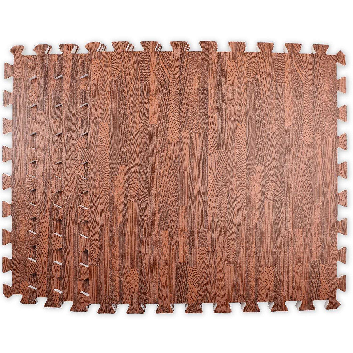 Homecube USA 3/8 Inch Thick Interlocking Foam Floor Tiles 24 in x 24 - Cheap Fitting