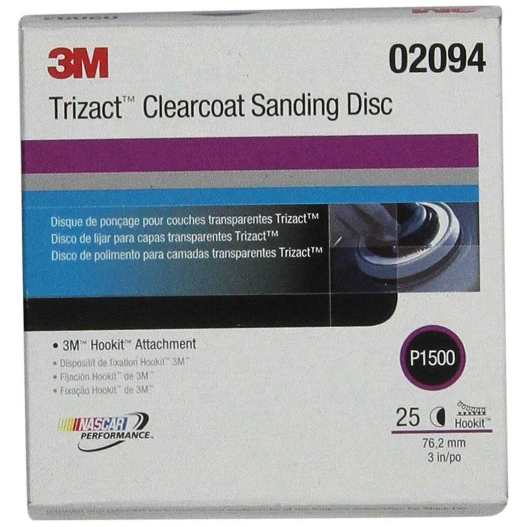 3M Trizact Hookit Clear Coat Sanding Disc - Cheap Fitting