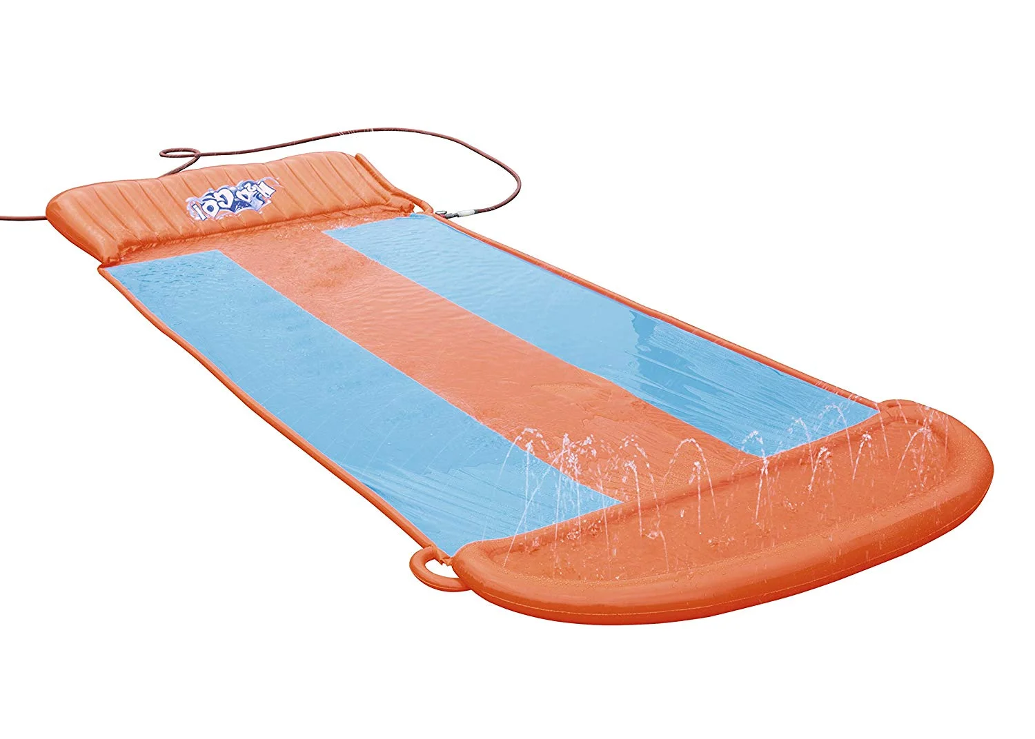 Triple Lane Water Slide with Ramp H2OGO! 18' - Cheap Fitting