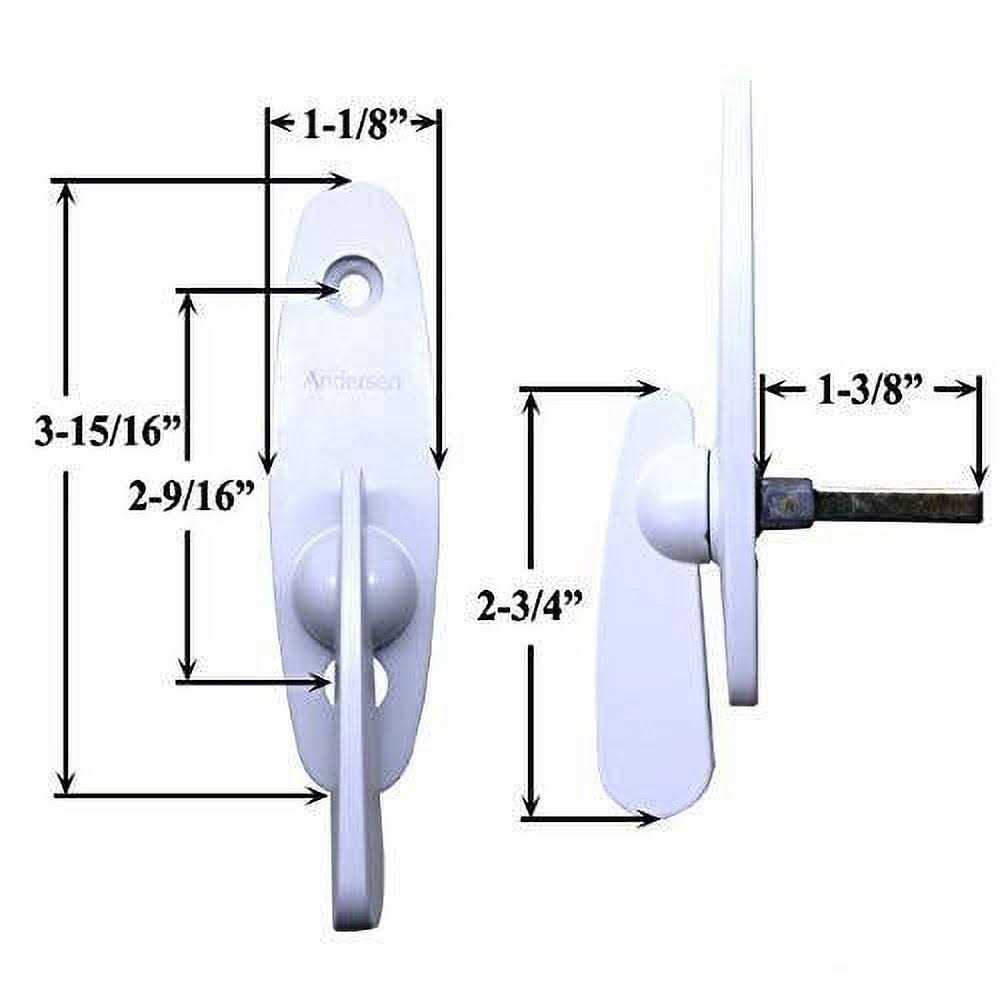 Andersen Tribeca Style Gliding Door Thumb Latch - Cheap Fitting