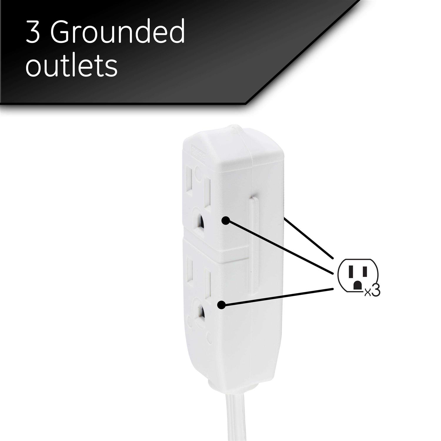 GE 3-Outlet Cord - Cheap Fitting