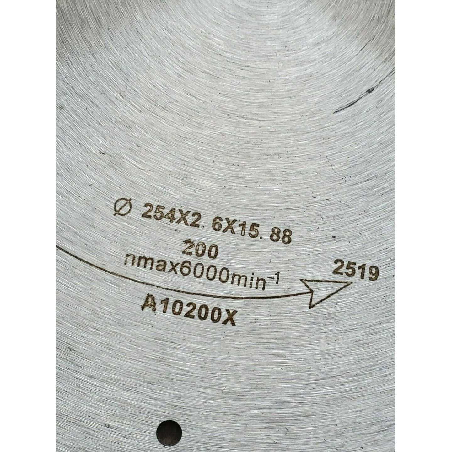 Avanti 10 in. x 200-Tooth OSB/Plywood Ripping Circular Saw Blade - Cheap Fitting