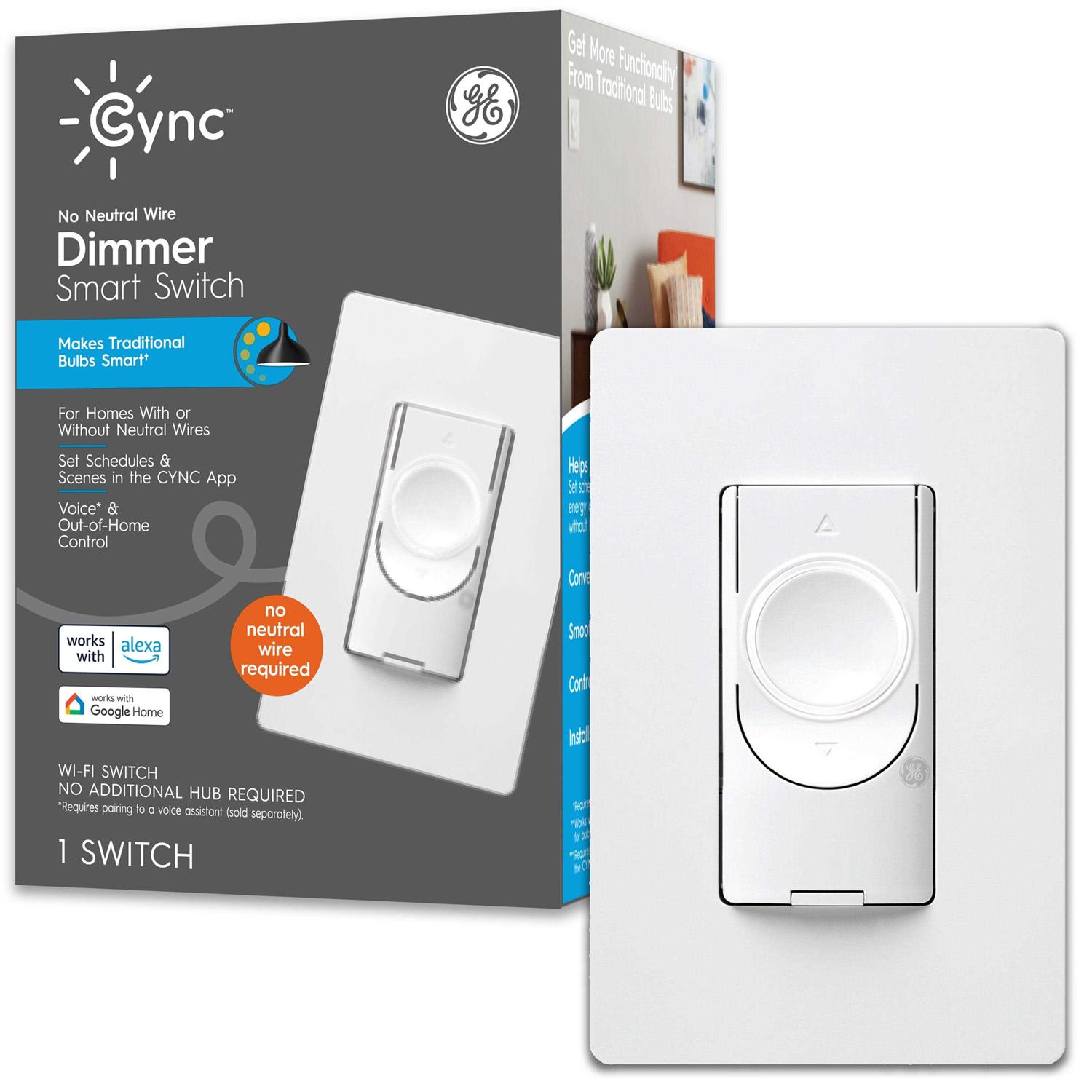 Cync Smart Dimmer Switch by GE - Cheap Fitting