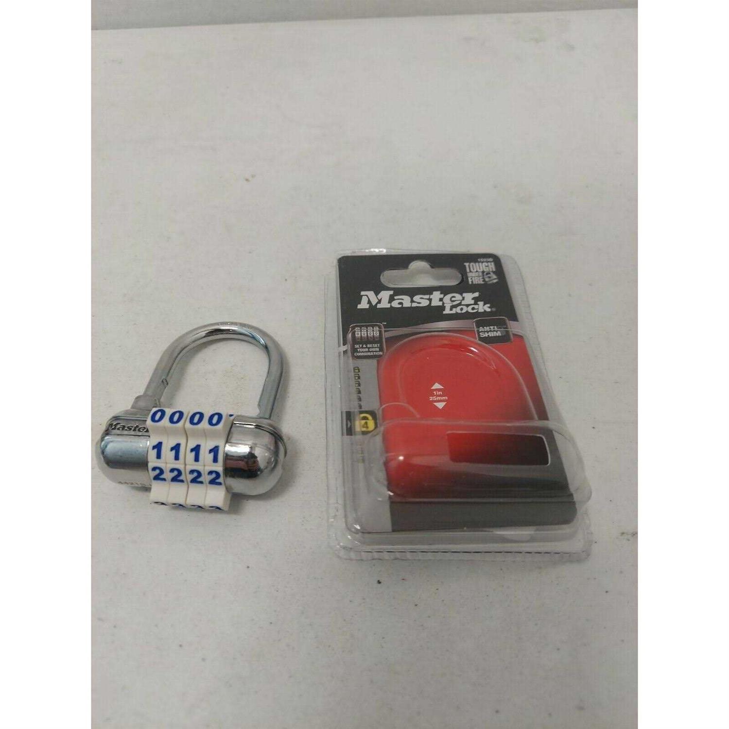 Master Lock Set Your Own Combination Padlock - Cheap Fitting