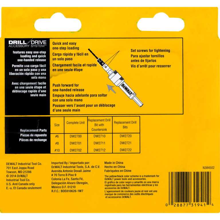 Dewalt DW2730 Drill Drive Set - Cheap Fitting