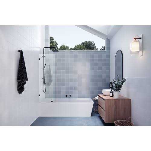 Glass Warehouse 58.25 x Frameless Shower Bath Fixed Panel GW-BF - Cheap Fitting