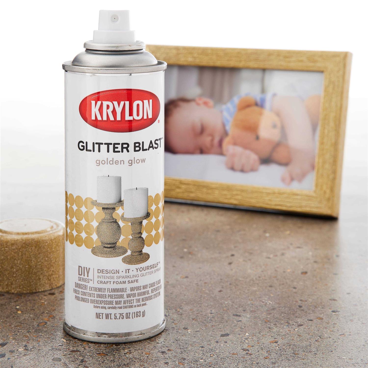 Krylon Glitter Blast Spray Paint - Cheap Fitting