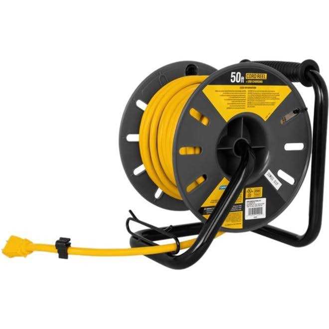 Camco 55291 Powergrip Extension Cord Reel 50 - Cheap Fitting