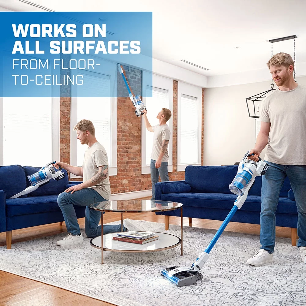 HART 20-Volt Vertical Bin Dual Brushroll Stick Vacuum (Battery Not Included) - Cheap Fitting