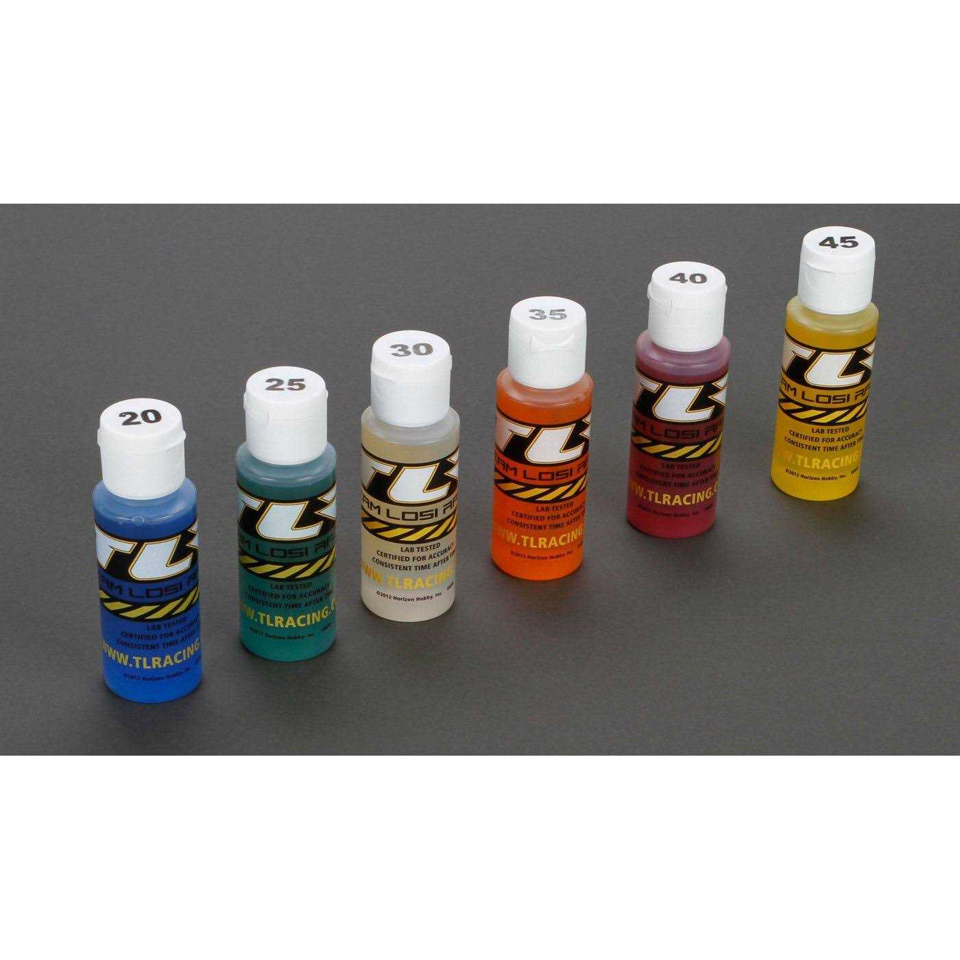 Team Losi Racing TLR74020 Shock Oil 6pk - Cheap Fitting
