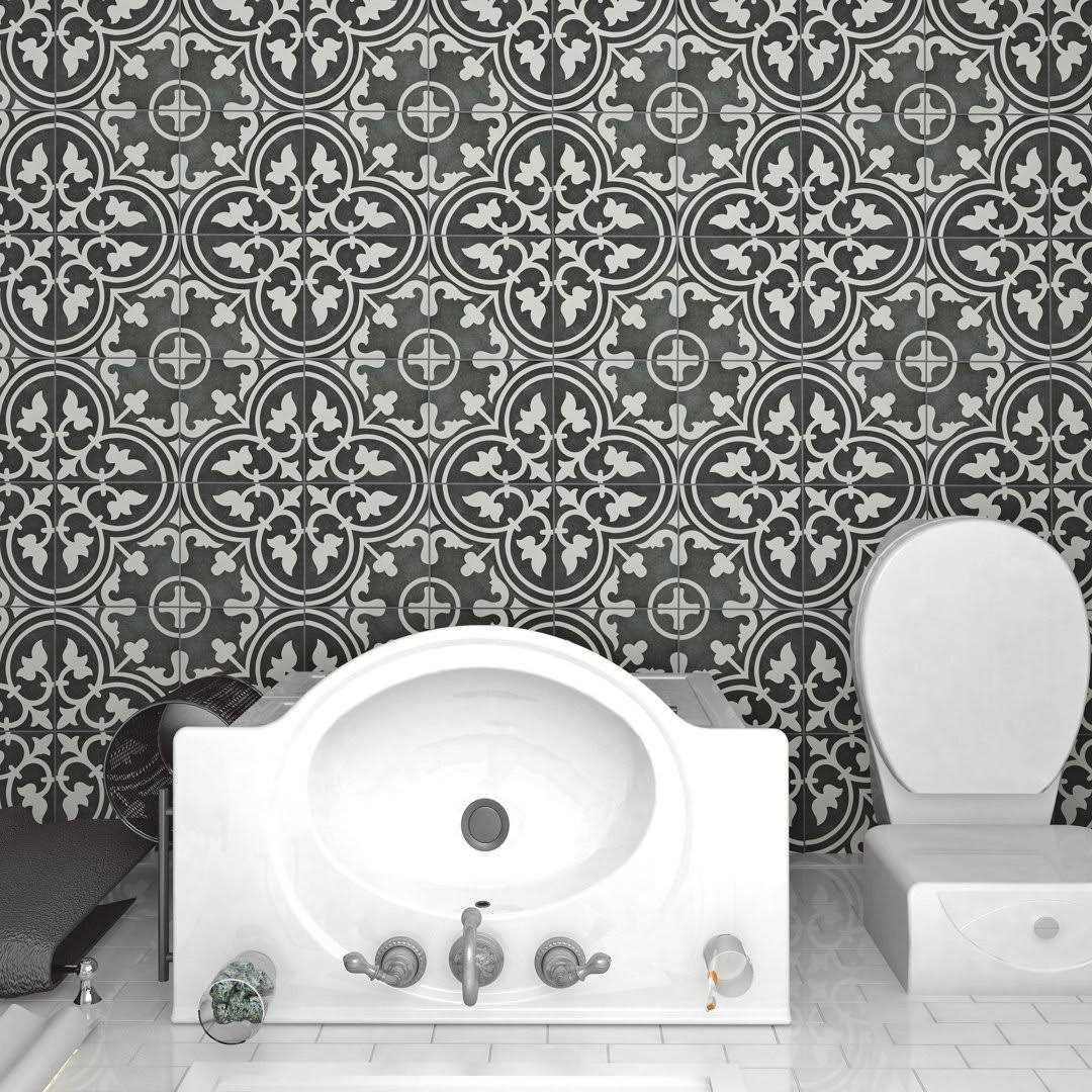 EliteTile Godfrey 10 x 10 Porcelain Field Tile - Cheap Fitting