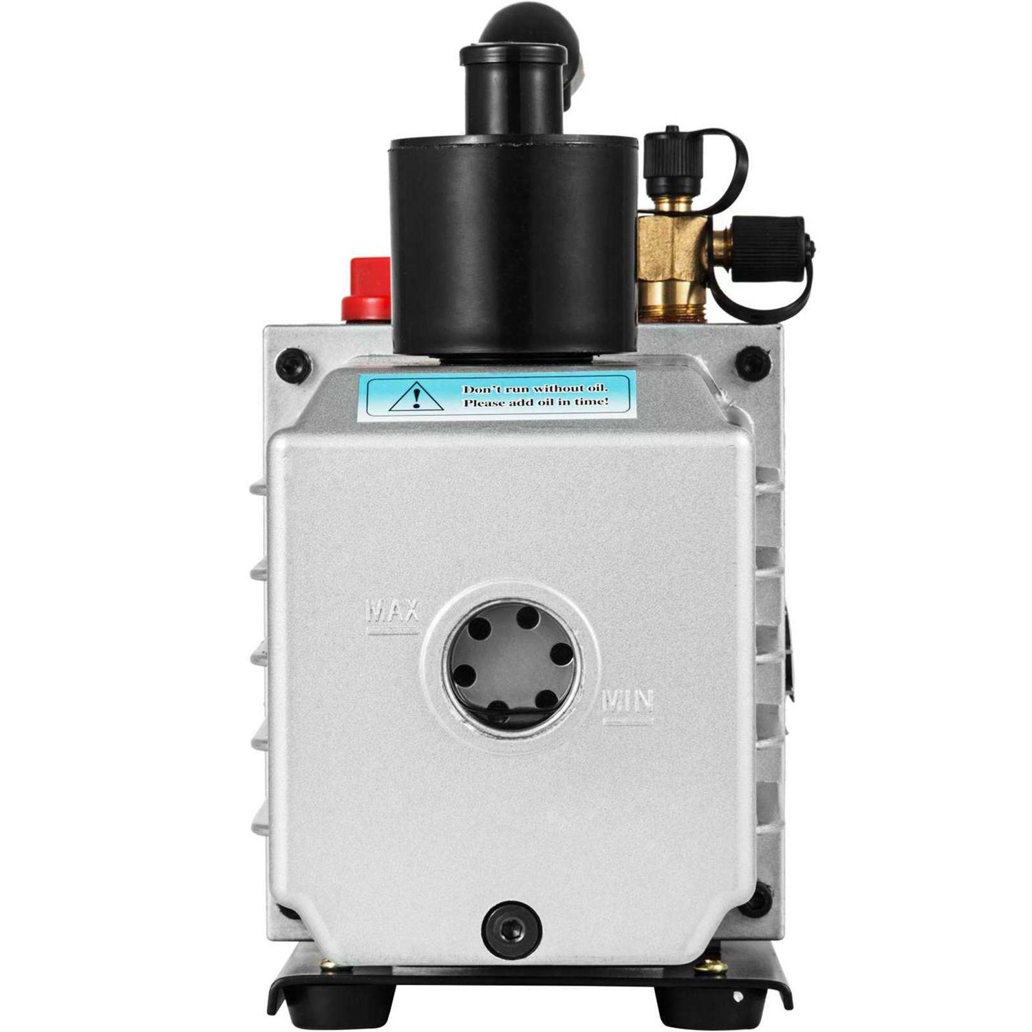 VEVOR 8CFM Two-Stage Rotary Vane Professional Vacuum Pump 8CFM1HPZKB0000001V1 - Cheap Fitting