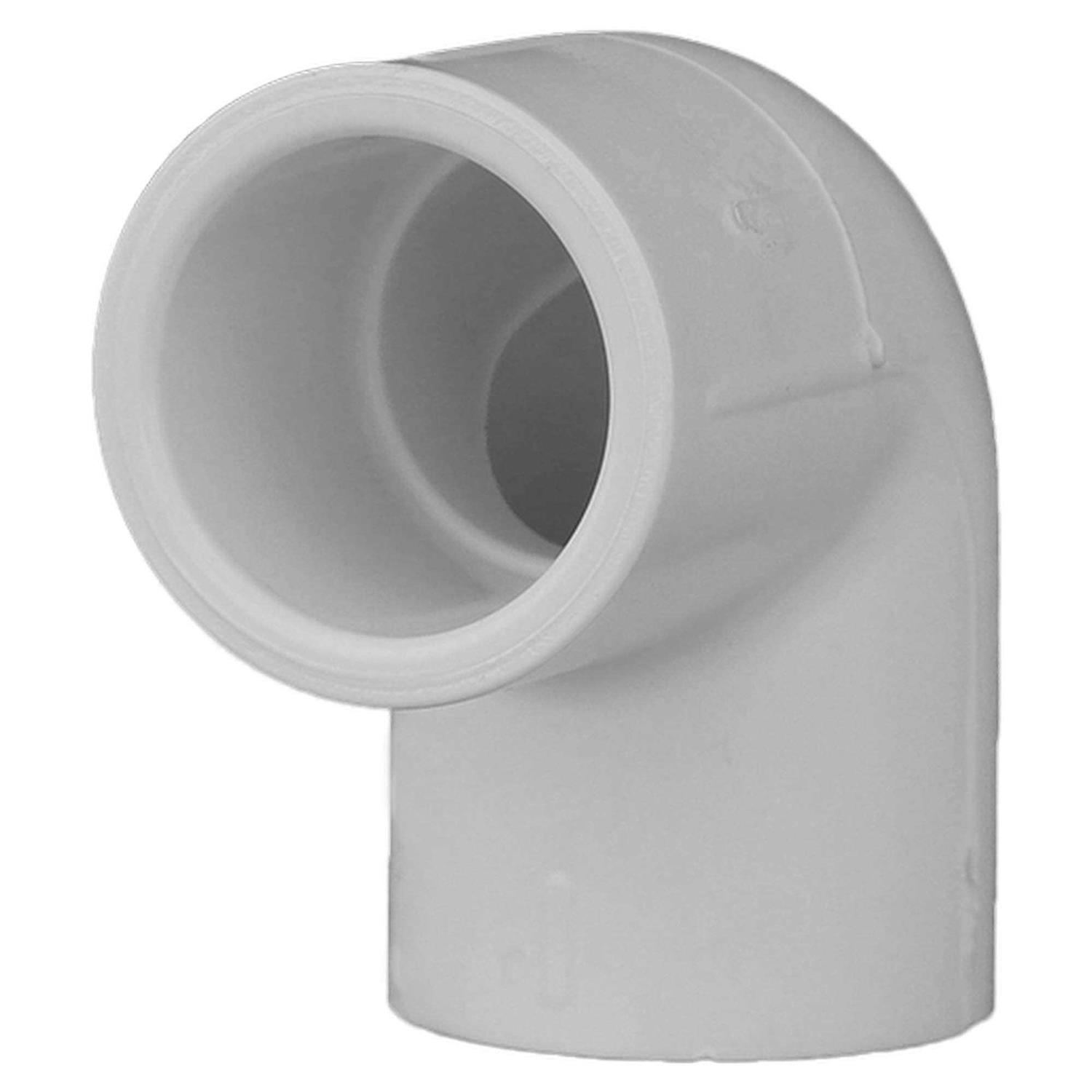 Charlotte Pipe 1/2-in 90-Degree Schedule 40 PVC Elbow - Cheap Fitting