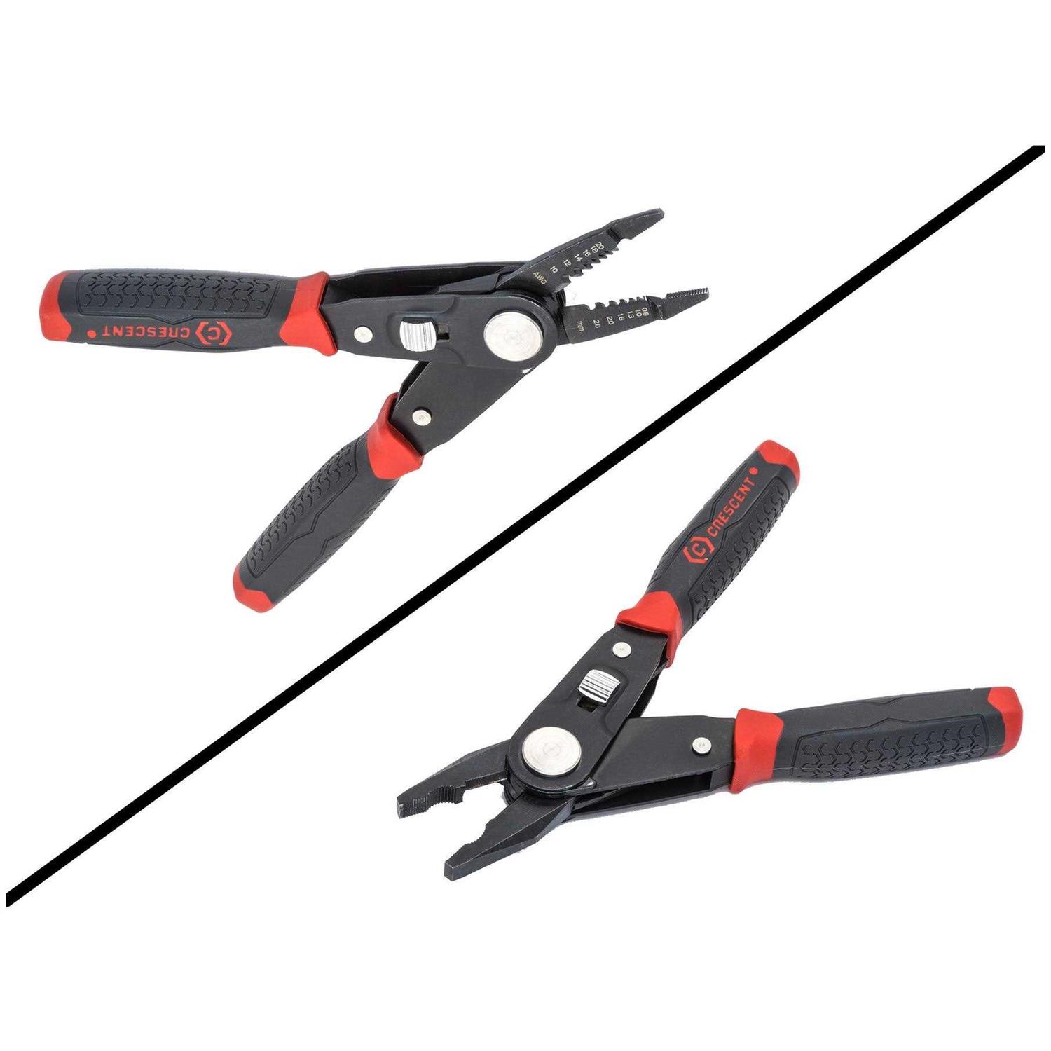 Crescent 2 in 1 Combo Dual Material Linesman’s Pliers & Wire Stripper - Cheap Fitting
