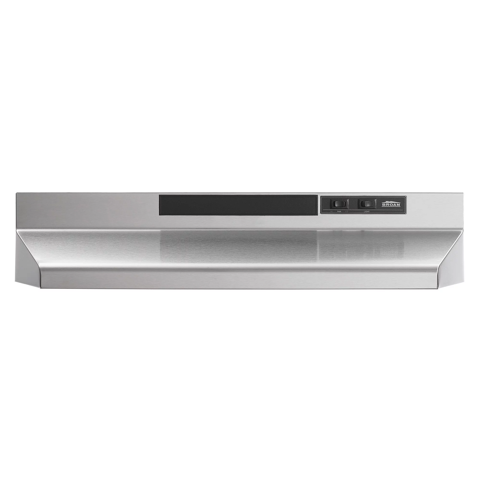 Broan 36-Inch Convertible Under-Cabinet Range Hood, 160 CFM, White - Cheap Fitting