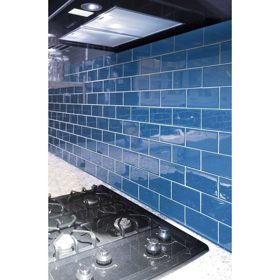 3 x 6 Glass Brick Look Wall Tile Tile Club - Cheap Fitting