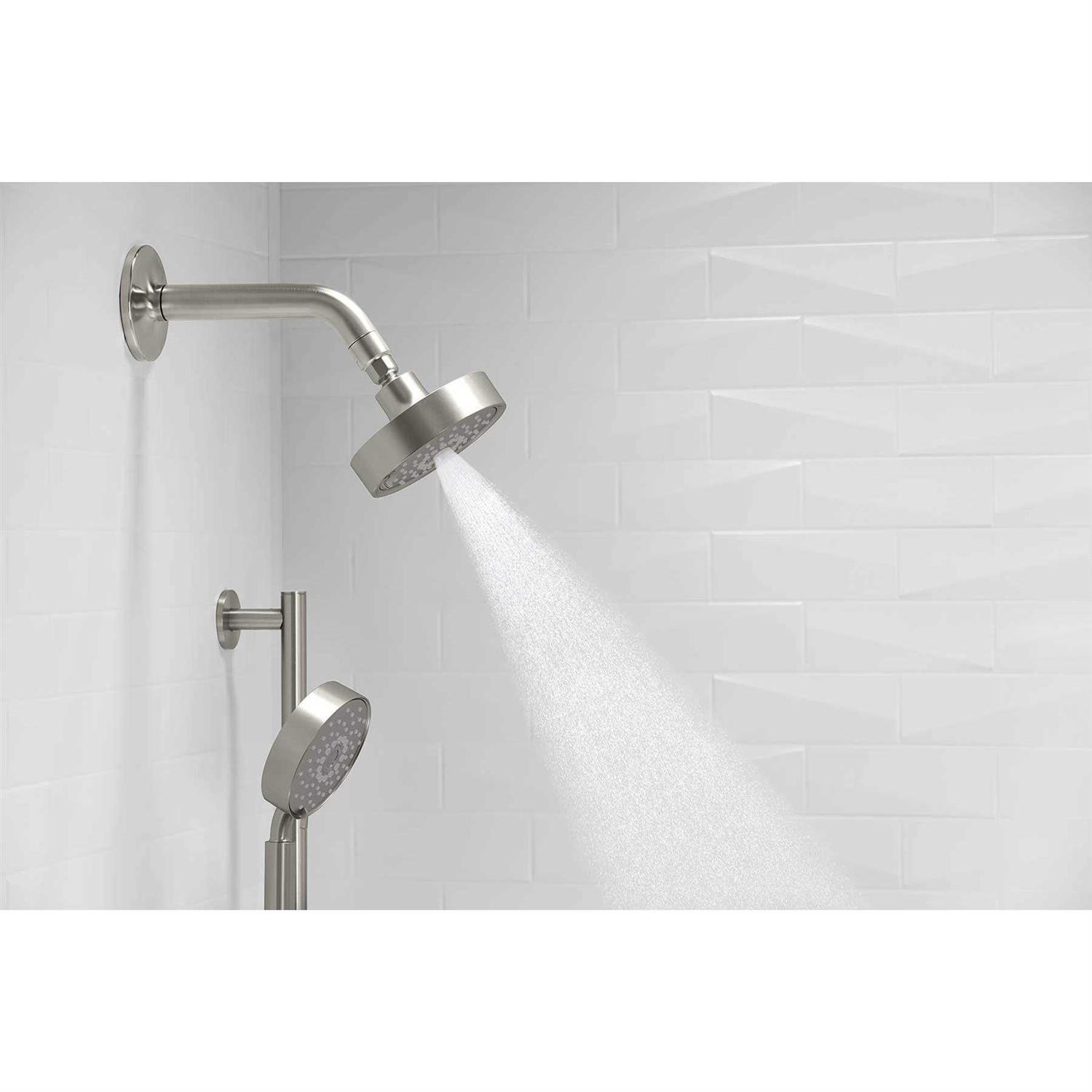 KOHLER Purist 1.75 GPM multifunction Wall Mount showerhead - Cheap Fitting