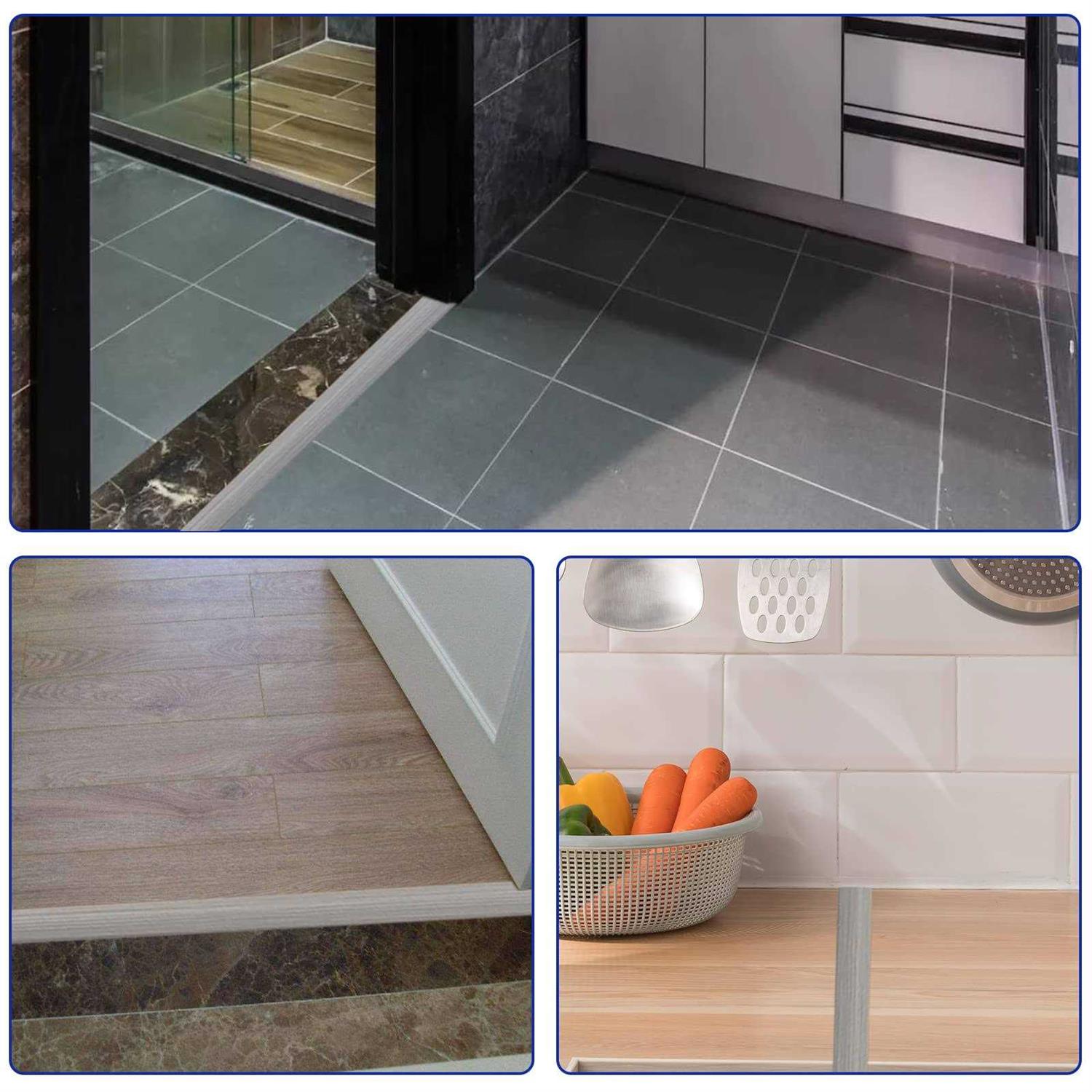 Guokller Vinyl-Floor-Transition-Strip-Self-Adhesive 2 in Width - Cheap Fitting