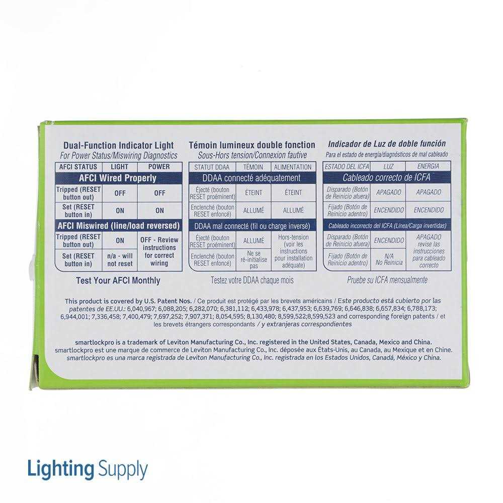 Leviton AFSW1-W Afci/Switch Combo - Cheap Fitting