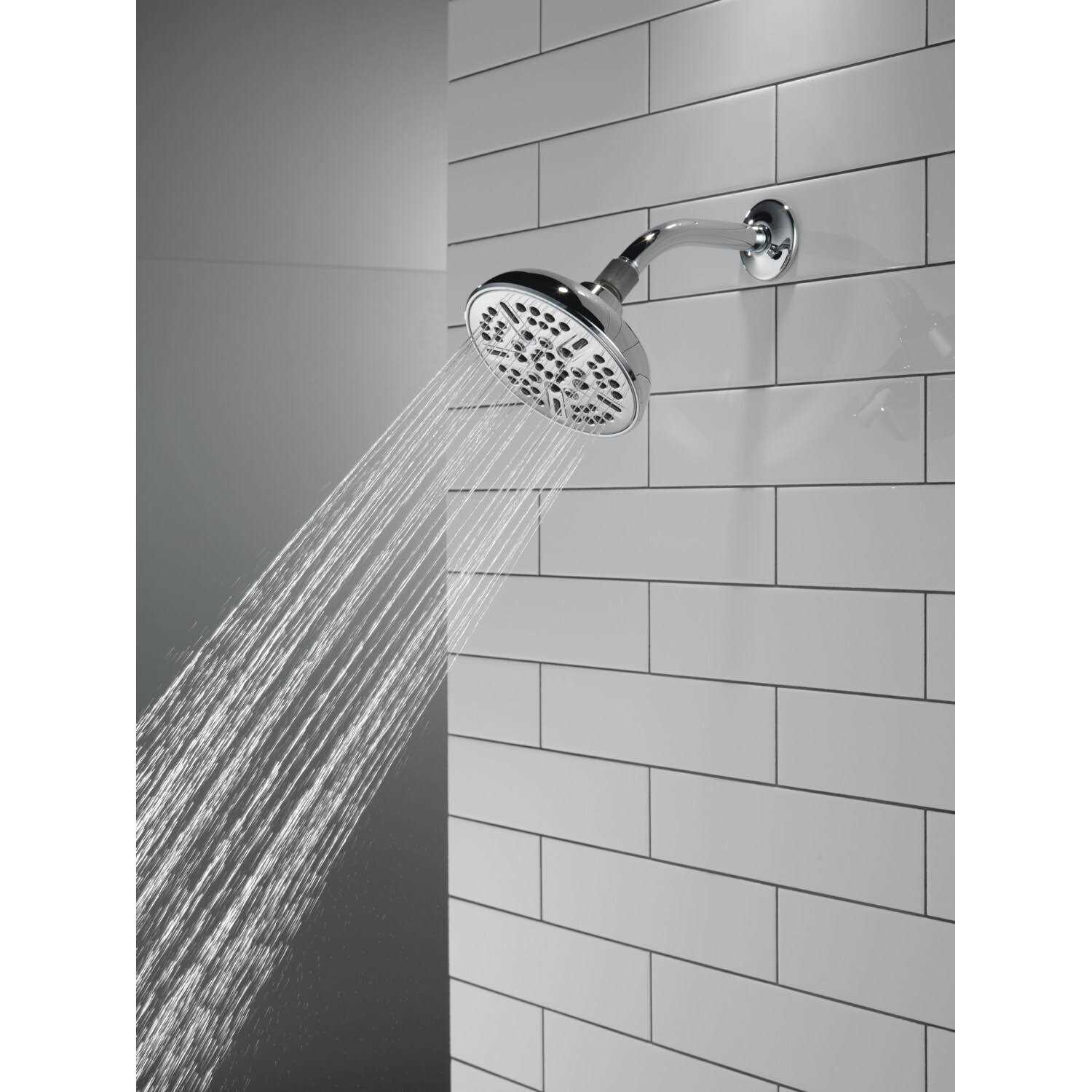 Delta Universal Showering 8-Setting 2.5 GPM Shower Head - Cheap Fitting