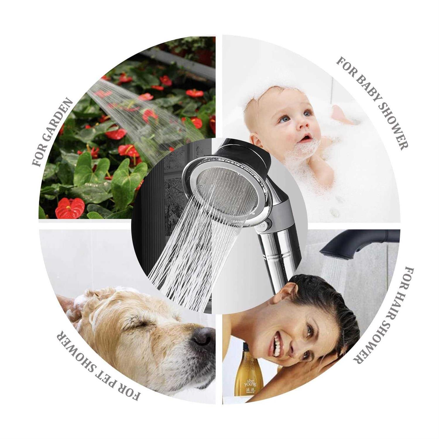 TIDYENDURE Quick Connect Faucet Sprayer Set Metal Detachable Faucet Sink Hose Attachment with Handshower for Bathroom Rinsing - Cheap Fitting