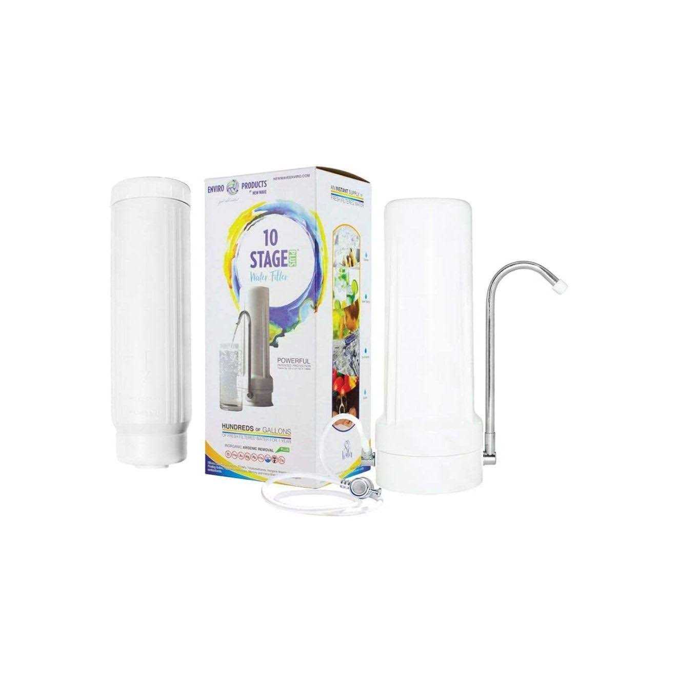 New Wave Enviro 10 Stage Plus Water Filter System - Cheap Fitting