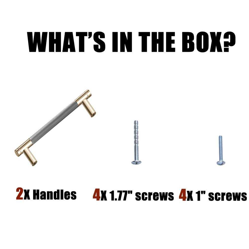 Gutuwellea Drawer 12 Pack Cabinet Handles Cabinet Pulls Aluminum Handles - Cheap Fitting