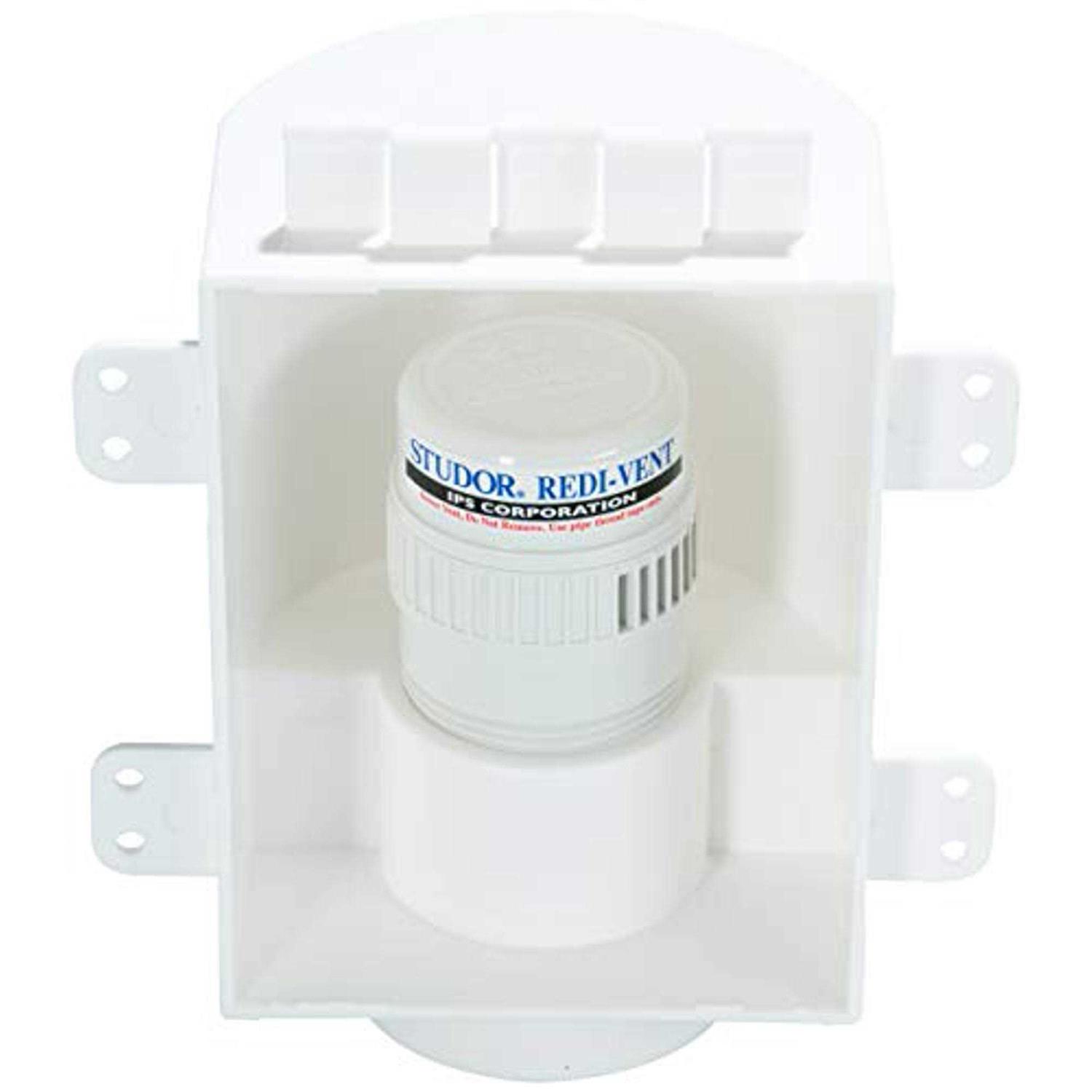 Studor 20381 Redi-Vent Air Admittance Valve with Recessed Box and Grill - Cheap Fitting