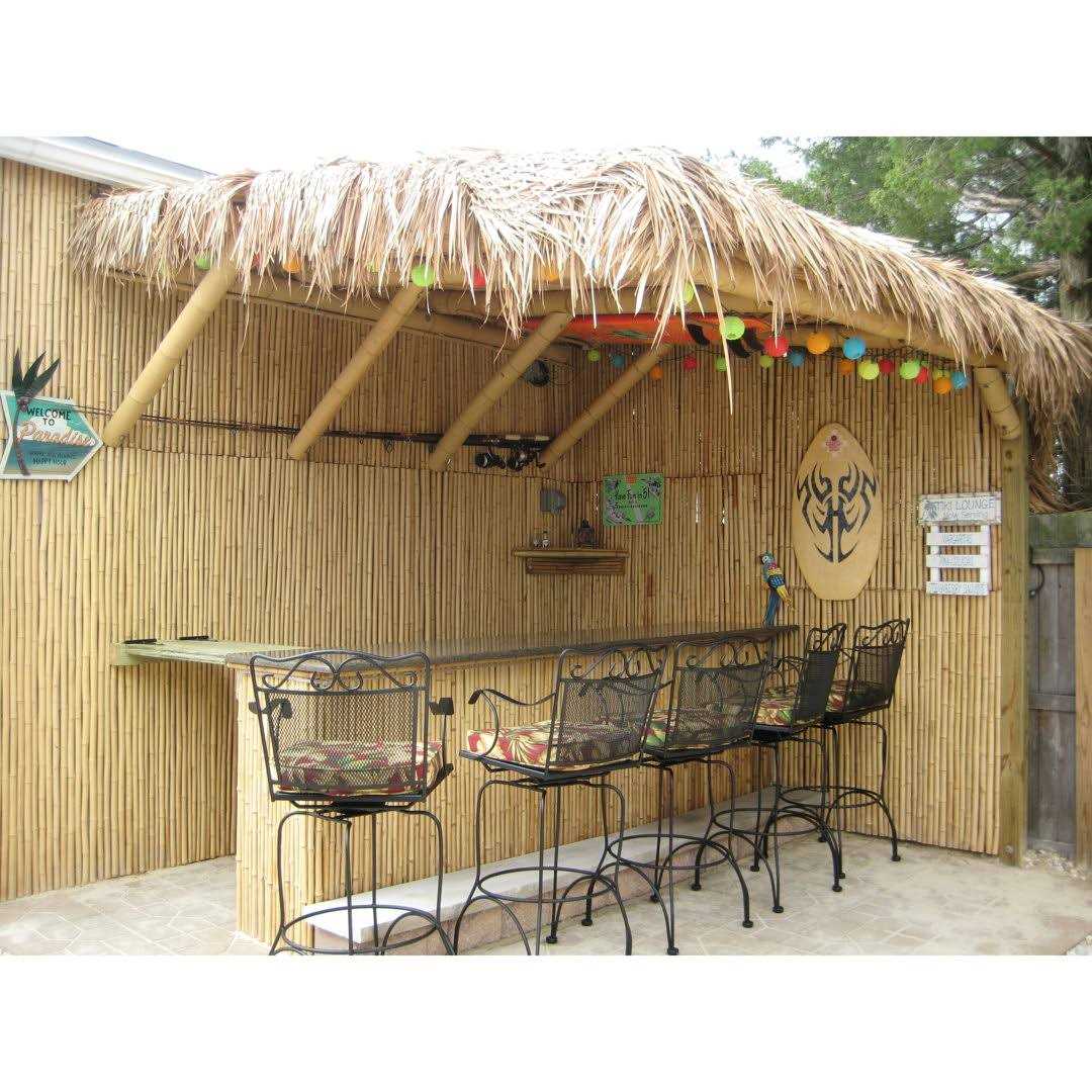 Backyard X-Scapes Bamboo Fencing Natural - Cheap Fitting