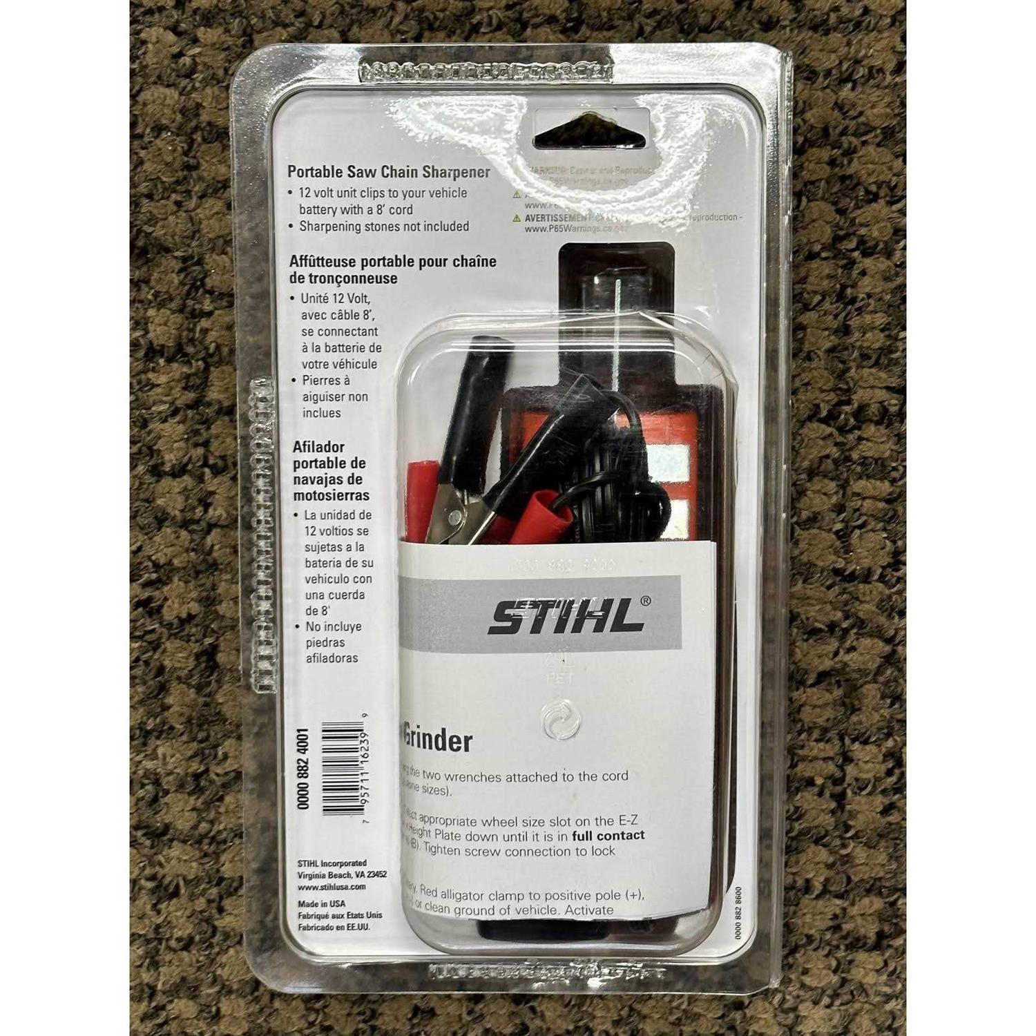 Stihl Portable 12V Saw Chain Grinder/Sharpener 0000 882 4001 - Cheap Fitting