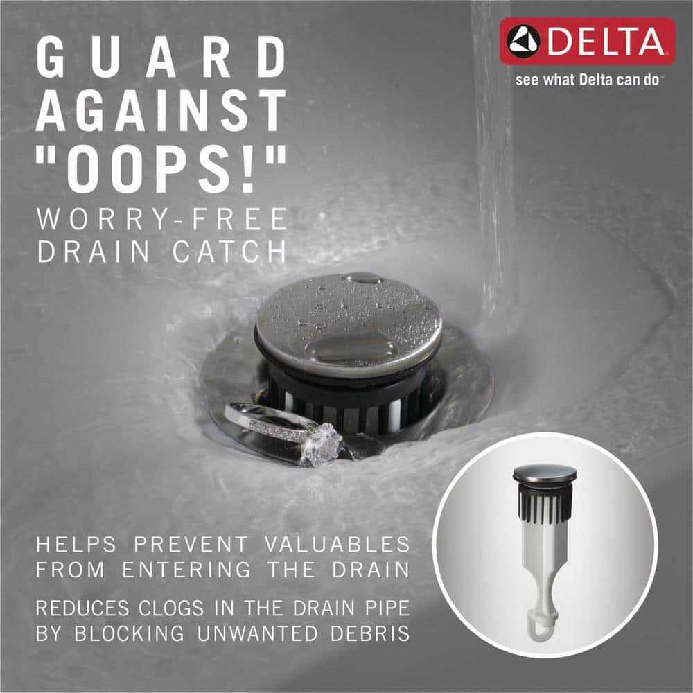 Delta Portwood Single Handle Bathroom Faucet - Cheap Fitting