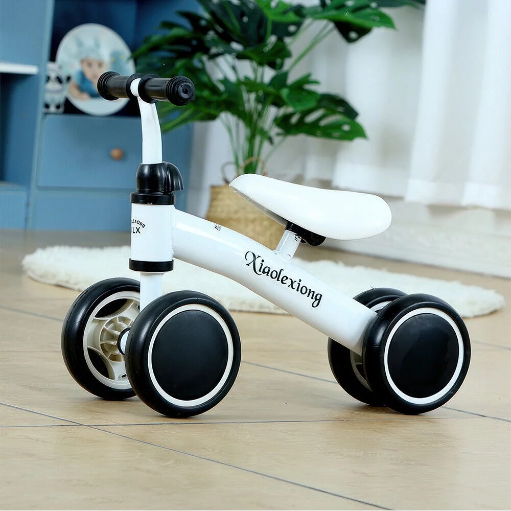Baby Balance Bike,Toddler Bike for 1-3 year old Boy and Girl, Toddler Bicycle Toy Bike .Baby Walker Ride on Bike ,4 Wheels,No Pedal Infant Balance Bicycle,First Bike Gift - Cheap Fitting