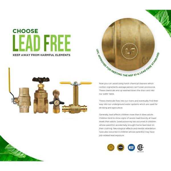 The Plumber’s Choice Replacement Lever Handle Ball Valve - Cheap Fitting