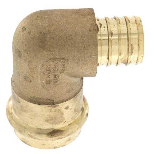 Webstone PEX Crimp x Copper Press Brass 90° Elbow - Cheap Fitting