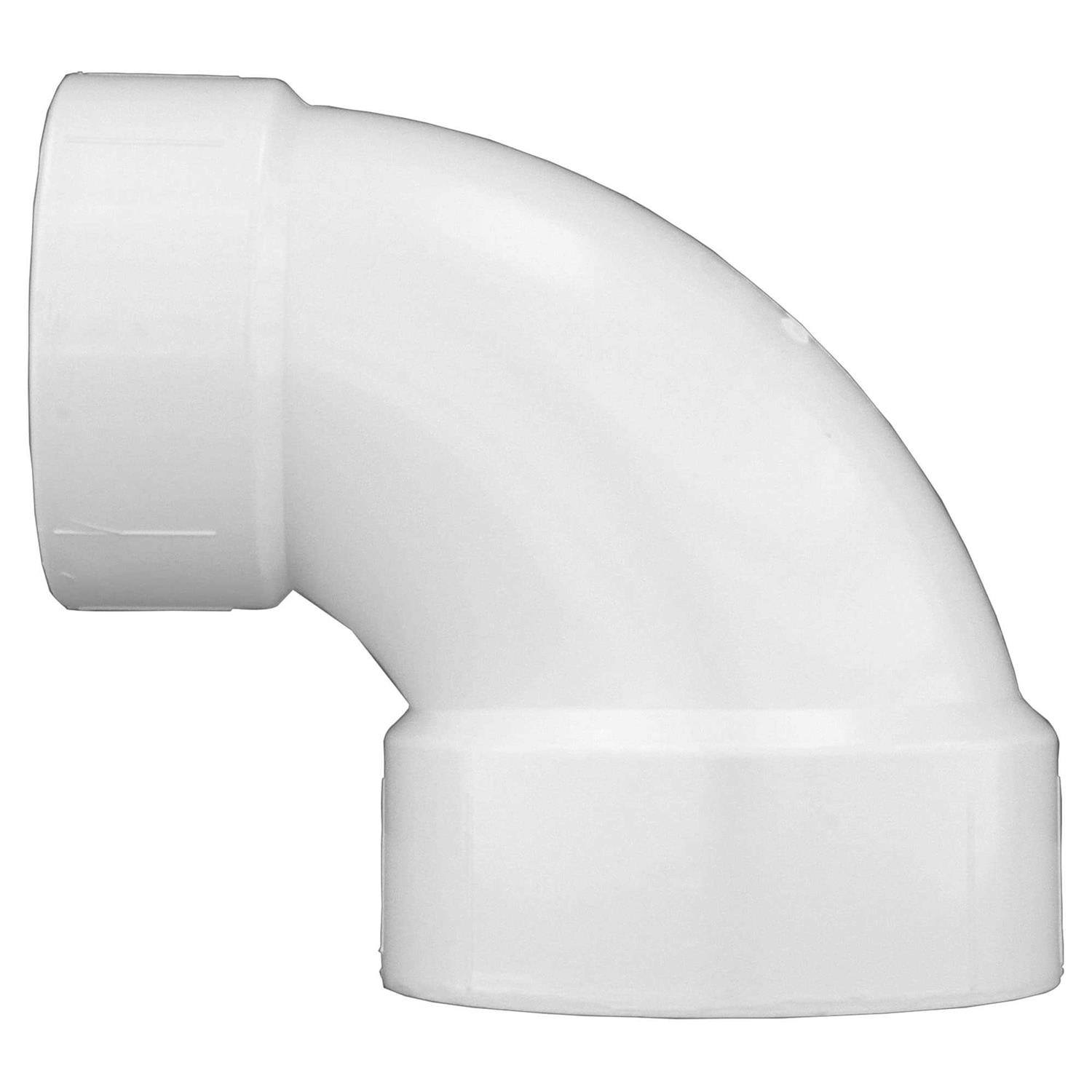 Charlotte Pipe 4-in x 3-in PVC DWV Reducing Closet Elbow - Cheap Fitting
