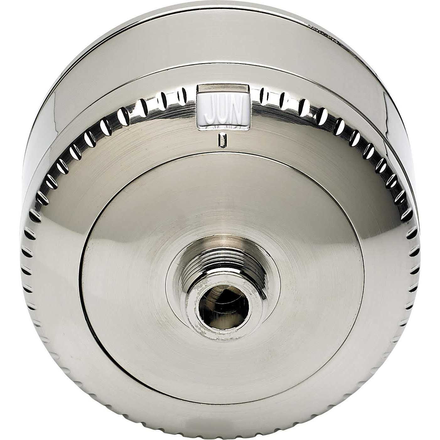 Sprite Slim-Line Brushed Nickel Chlorgon 2.5-GPM Shower Head Filter - Cheap Fitting